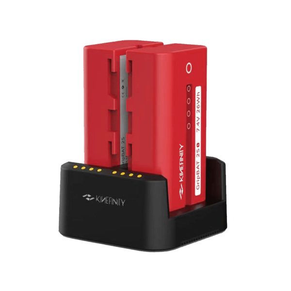 GripBAT 2Si 2-Battery Pack & PD Hybrid Dual Charger Kit